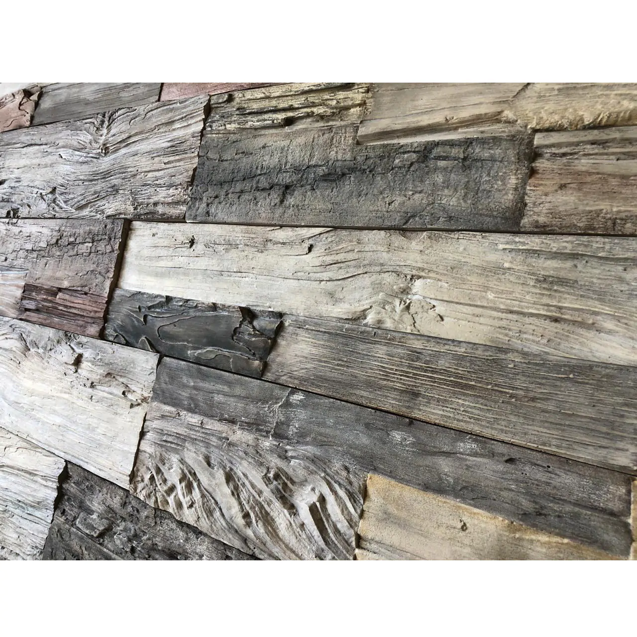 Полиуретановая форма для декоративного камня Oreshkin Wood F750B